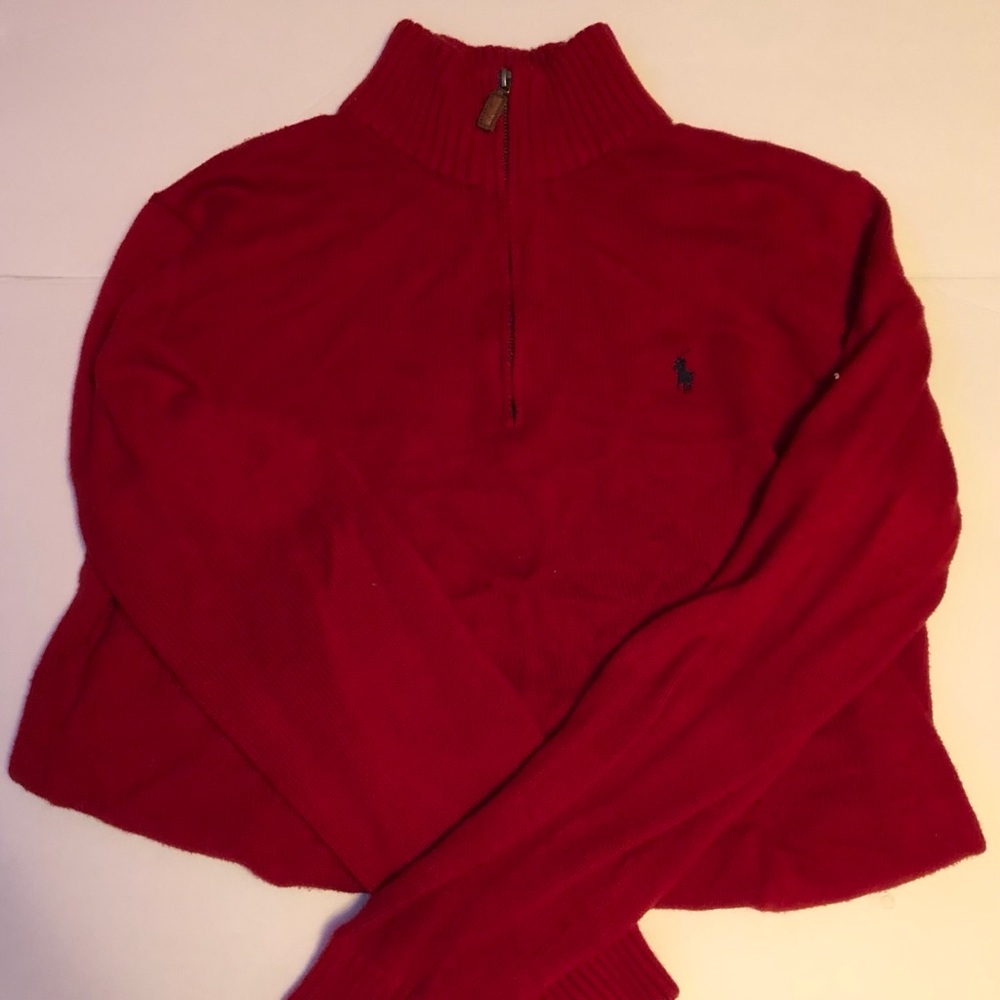 POLO Ralph Lauren 1/4 zip Turtle Neck Sweatshirt